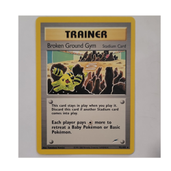 Pokemon Broken Ground Gym Neo Destiny 92/105 Rare Regular 2000 English Trainer - Image 1