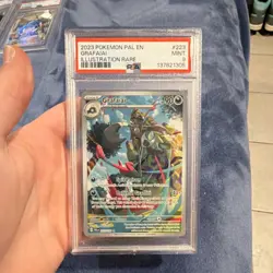 Pokemon Grafaiai Illustration Rare Holo PSA 9 223/193 Sv02: Paldea Evolved - Image 1