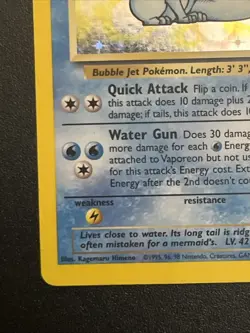 Vaporeon 12/64 Holo - Pokemon TCG Jungle Set - Unlimited SET BREAK - Image 5