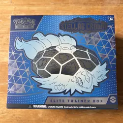 Pokemon Stellar Crown Pokemon Center Exclusive ETB - Elite Trainer Box - New - Image 1