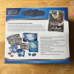 Pokemon Stellar Crown Pokemon Center Exclusive ETB - Elite Trainer Box - New - Image 2