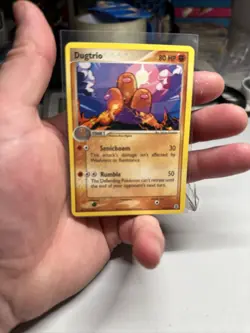 Pokemon EX FireRed LeafGreen Dugtrio NON-HOLO Rare (22/112) NEAR MINT - Image 3