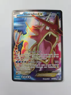 Pokemon TCG Gyarados-EX Breakpoint 114/122 Holo Full Art Ultra Rare NM! - Image 1