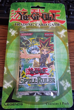 2003 YuGiOh Blister Pack SPELL RULER Factory Sealed - Image 1