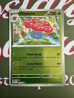 003/094 VILEPLUME | RARE REVERSE HOLO | PHANTASMAL FLAMES POKEMON CARD Packfresh - Image 1