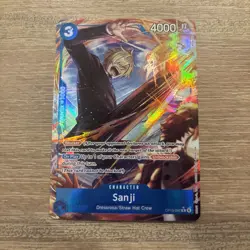 Sanji OP15-047 Rare Alt Art One Piece Card Game ENGLISH NM - Image 1