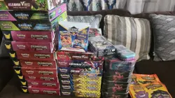 Pokemon card lot TCG Celebrations v union crown zenith shining fates 27 SEALED - Image 1