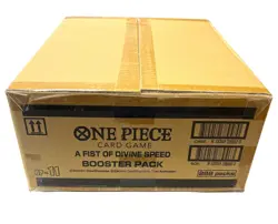 One Piece Card Game - A Fist of Divine Speed Booster Pack Sealed Case 288 Packs - Image 2