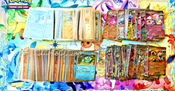 Pokemon English "Hit" Ex & Promo Cards - TCG BULK JOB LOT of 315+ Sleeved Cards - Image 1