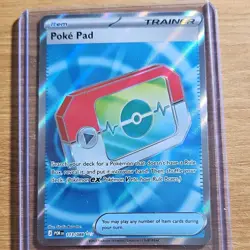 Pokemon Poke Pad Holo Trainer Item Card Pokemon TCG 113/088 Studio Bora Inc. - Image 1