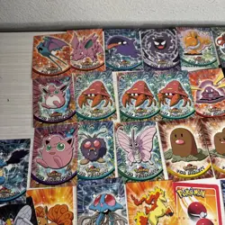 Lot of 99 Topps Pokemon Cards - See pics LP-MP Some Dmg - Image 2