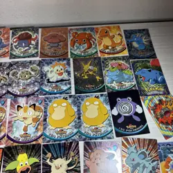 Lot of 99 Topps Pokemon Cards - See pics LP-MP Some Dmg - Image 4