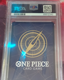 Namco One Piece Card Game Boa Hancock OP07-051 Alt Art Foil Super Rare PSA 10 - Image 1