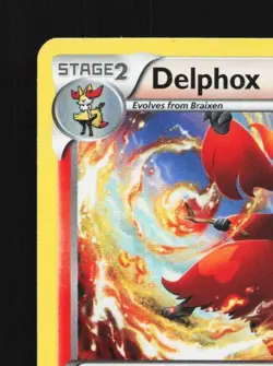 Delphox 13/124 LP Fates Collide English Pokemon Card TCG - Image 4
