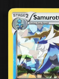 Samurott 31/114 MP Black & White English Pokemon Card TCG - Image 5