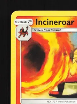 Incineroar 17/73 LP Shining Legends English Pokemon Card TCG - Image 4
