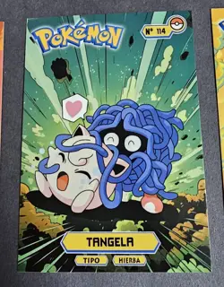 TANGELA - POKEMON KANTO CARDS TOP POKEDEX CCG FOIL - Image 1