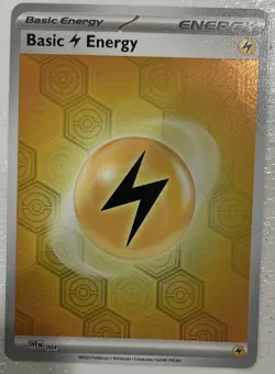 Pokemon TCG Shrouded Fable BASIC ENERGY CARD 004 HOLO - Image 1