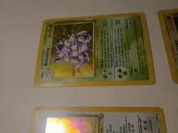 4 Rare Base Set Holo Pokemon Cards (Lot 4) Nidoking Dark Slobro - Image 5