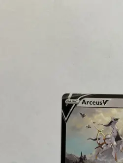 Pokemon Arceus v TCG SWSH204 Sword & Shield Promo Full Art Holo Card - Image 3
