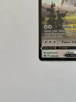 Pokemon Arceus v TCG SWSH204 Sword & Shield Promo Full Art Holo Card - Image 4