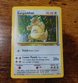 Kangaskhan 5/64 Holo Jungle Set Rare Pokemon Card LP/MP^ - Image 1