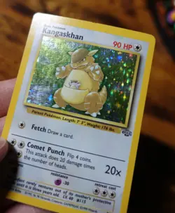Kangaskhan 5/64 Holo Jungle Set Rare Pokemon Card LP/MP^ - Image 3
