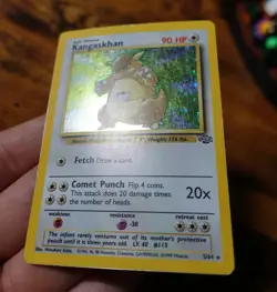 Kangaskhan 5/64 Holo Jungle Set Rare Pokemon Card LP/MP^ - Image 5
