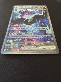 Pokemon Walking Wake ex 205/162 Special Illustration Rare SV05 Holo EX Card - Image 2