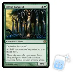 SYLVAN CARYATID Theros THS Magic MTG MINT CARD - Image 1