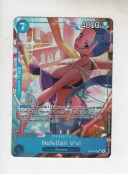 NEFELTARI VIVI (ALT ART) EB04-025 ONE PIECE THE AZURE SEA'S SEVEN CCG CARD - Image 1