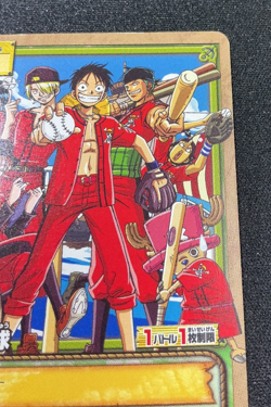 One Piece Card Game PA-W25 Japanese pirate Base ball Nami Luffy Zoro 2004 - Image 3