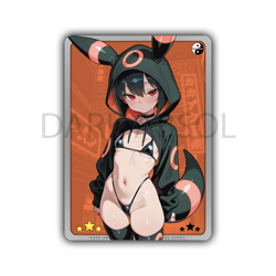 Neko Cat | Beautiful Waifu Card - Goddess Custom Full Art - Fan Card | Trainer - Image 1
