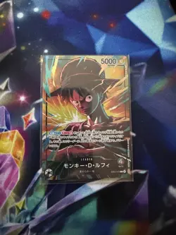 Luffy EB02-010 L Official Playmat Limited Ed vol.5 Promo ONLY ONE PIECE Card Jpn - Image 1