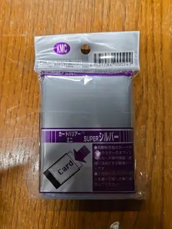 KMC Card Barrier Mini Silver Sleeves NEW Deck Protectors - Image 2
