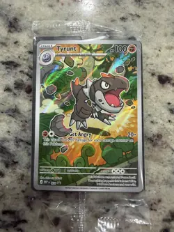 Tyrunt 070 Promo Card SEALED Prefect Order Etb Promo Full Art NM - Image 1