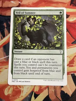 Veil of Summer #0075 White Border Mystery Booster 2 MB2 - Image 1