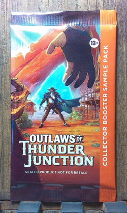 Magic the Gathering - Outlaws Of Thunder Junction Collector Booster SAMPLE Pack! - Image 1