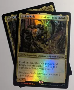 Dakkon Blackblade Foil x1 Secret Lair Drop Magic the Gathering MTG LP/NM - Image 5