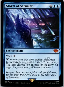MTG SkeenAB Storm of Saruman from LTR. NM. - Image 1