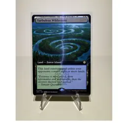 Turbulent Wilderness #0107 Rare Land MTG Secrets of Strixhaven - Image 1