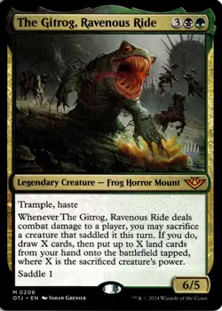 The Gitrog, Ravenous Ride M Promo Pack: Outlaws of Thunder Junction 206 NM - Image 1