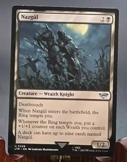 Nazgul (0339) Universes Beyond: the Lord of the Rings MTG Regular Near Mint - Image 1