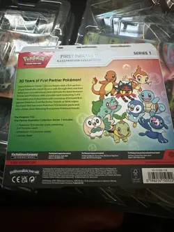 Pokemon First Partner Illustration Collection Series 1 Promo Booster TCG Box - Image 2