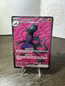 Pokemon Salazzle ex 101/088 Me03: Perfect Order Holo NM - Image 1