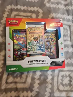 POKEMON T C G FIRST PARTNER ILLUSTRATION COLLECTION BOX FACTORY SEALED A - Image 1
