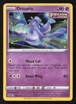 Oricorio Promo Holofoil SWSD SWSH210 NM Pokemon TCG - Image 1