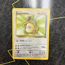 Kangaskhan 21/64 Jungle Rare Vintage 1999 WOTC Pokemon - Image 1