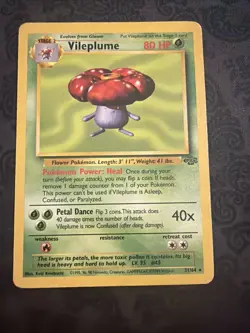Pokemon TCG Vileplume 31/64 Jungle - Image 1