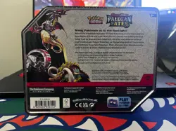Pokemon TCG: Paldean Fates Tin - Shiny Charizard ex - New & Sealed | 5 Packs - Image 2